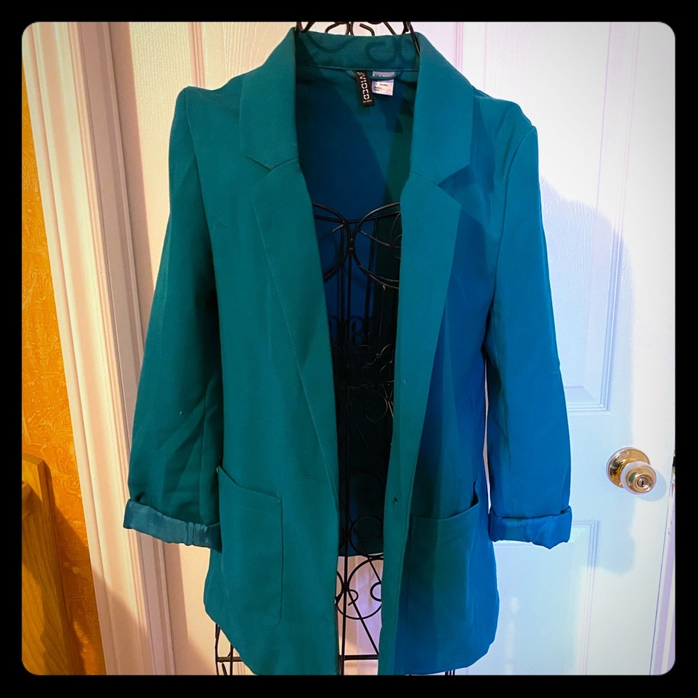 Teal Blazer